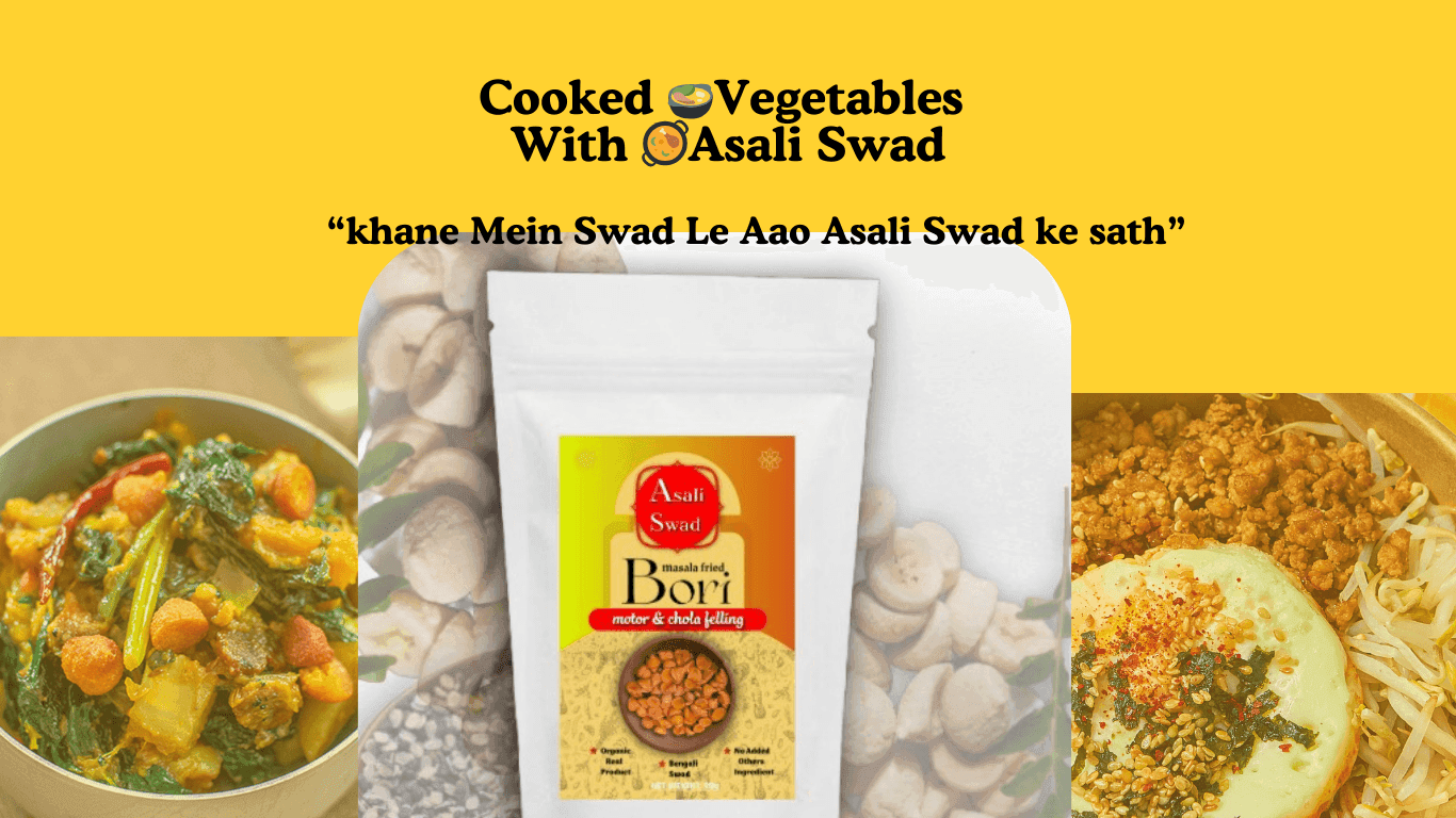 Cooked Vegetables With Asali Swad